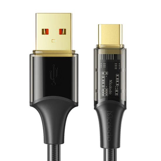 Mcdodo Kabel USB-C Mcdodo CA-2092 6A, 1,8 m (črn)