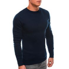 Edoti Moški pulover ISRA mornarsko modra MDN23835 S