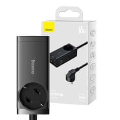 BASEUS omrežni polnilec / napajalnik baseus gan3 pro 2x usb + 2xusb-c + ac, 65w