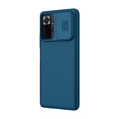 slomart ohišje nillkin camshield za xiaomi redmi note 10 pro/10 pro max (modro)