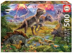 Educa Dinosaur Encounter Puzzle 500 kosov