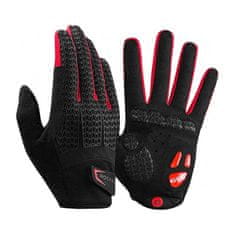 ROCKBROS Kolesarske rokavice Rockbros velikost: L S169-1BR (črno-rdeče)