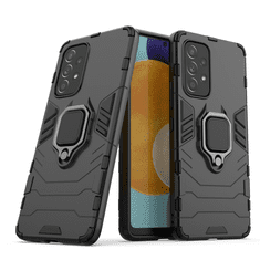 slomart ring armor oklepni hibridni ovitek + magnetno držalo samsung galaxy a53 5g black