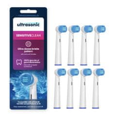 Ultrasonic Nastavki za Oral-B SensitiveClean , 8 kosov, glava ščetke