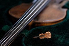 BeWooden lesena broška Violin Brooch univerzalna