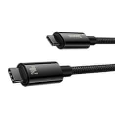 BASEUS Kabel USB-C na USB-C Baseus Tungsten Gold 240W 2 m (črn)