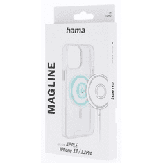 Hama MagCase Safety, ovitek za Apple iPhone 12/ 12 Pro, prozoren