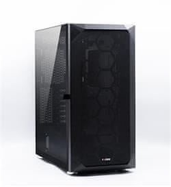 1stCool MiddleTower Wind Storm Black, E-ATX, USB3.0, črna