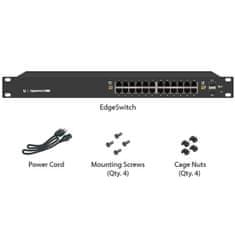 Ubiquiti Edge Switch 24 PoE - 24x GbE, 2x SFP, 24x PoE 24V/PoE+ (proračun PoE 220W)