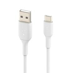 Belkin Boost Charge kabel, USB-A v USB-C, bel (CAB001bt1MWH)