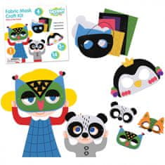 WOOPIE WOOPIE ART&amp;FUN Kreativni set DIY maske iz filca 4 kosi.