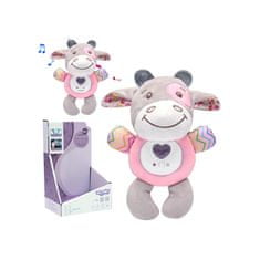 WOOPIE WOOPIE BABY Interaktivna plišasta igrača za dojenčke Svetlobni zvok Bull Bite Biscuit Sleeper