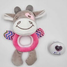WOOPIE WOOPIE BABY Interaktivna plišasta igrača za dojenčke Svetlobni zvok Bull Bite Biscuit Sleeper