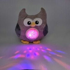 WOOPIE WOOPIE BABY plišast 2-v-1 projektor Sleeper Owl - 10 uspavank