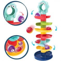 WOOPIE WOOPIE BABY Proga za krogle Spiralni komplet + 2 kroglici