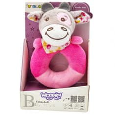 WOOPIE WOOPIE BABY Rattle Plush Cuddly Baby Cow