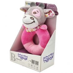 WOOPIE WOOPIE BABY Rattle Plush Cuddly Baby Cow