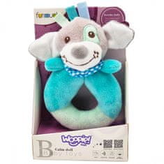 WOOPIE WOOPIE BABY Rattle Plush Cuddly Dog za dojenčke