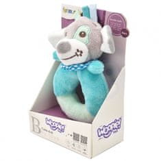 WOOPIE WOOPIE BABY Rattle Plush Cuddly Dog za dojenčke