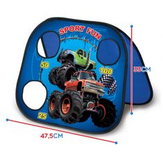 WOOPIE  Target Toss arkadna igra Monster Truck za otroke