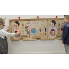 Masterkidz  Montessori izobraževalna tabla za prebavni sistem