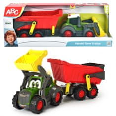 Dickie  ABC Happy Fendt traktor s prikolico 65cm