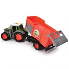 Dickie DICKIE Kmetija Fendt traktor s prikolico 26cm Bala sena