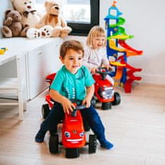 Falk FALK Traktor Baby Case IH Ride-On Red s prikolico + dodatki od 12 mesecev