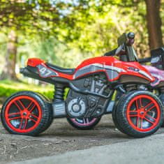 Falk Rider Racing Rdeča široka kolesa od 2 let