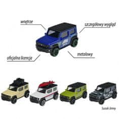 Majorette  Komplet 5 avtomobilov Suzuki Jimny