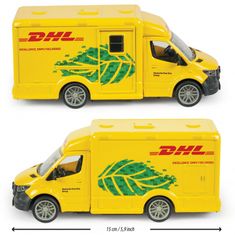 Majorette  Grand Delivery van DHL Mercedes-Benz 12,5cm