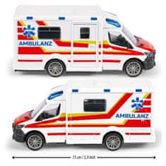 Majorette  Grand Mercedes Ambulanca Ambulanca 12.5cm