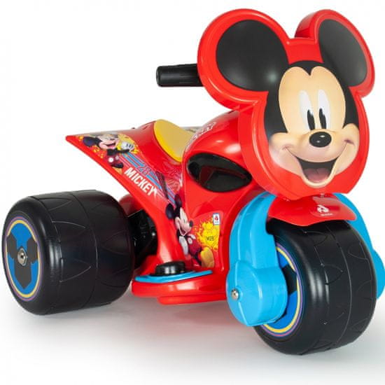 Injusa Mickey Mouse Samurai Tricikel 6V za polnjenje otroški jezdec