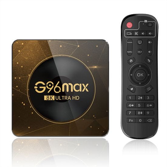 Farrot Smart TV Box G96 Max HD Android 13.0 Digitalni prizemni dekoder TV sprejemnik Set Top Box RK3528 Quad Core CPE 2-16G Media Player Podpora USB 3.0/3D/4K/8K + I8 brezžično mini tipkovnico