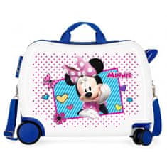 Jada Toys Otroški potovalni kovček na kolesih / otroški voziček MINNIE MOUSE Blue, 34L, 2399864