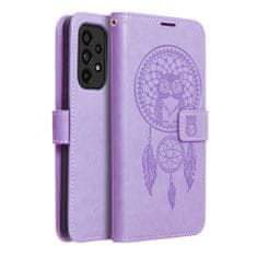 OEM MEZZO Ohišje za knjigo za SAMSUNG A52 5G / A52 LTE ( 4G ) / A52s 5G dreamcatcher purple