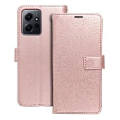 OEM MEZZO Knjižni ovitek za XIAOMI Redmi Note 12 5G mandala zlato roza