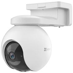 EZVIZ IP kamera EB8 4G/ PTZ/ 4G LTE/ 3Mpix/ zaščita IP65/ objektiv 4 mm/ H.265/ IR osvetlitev do 15 m/ baterija/ bela