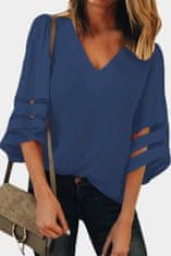 OMG! Ženska bluza Purru modra XL