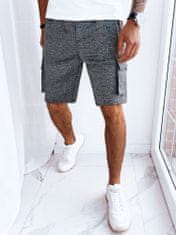 Dstreet Moške kratke športne hlače Caralot temno siva XXL