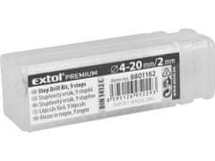 Extol Premium Stopenjski vrtalnik, O 4-20mm, HSS-M2