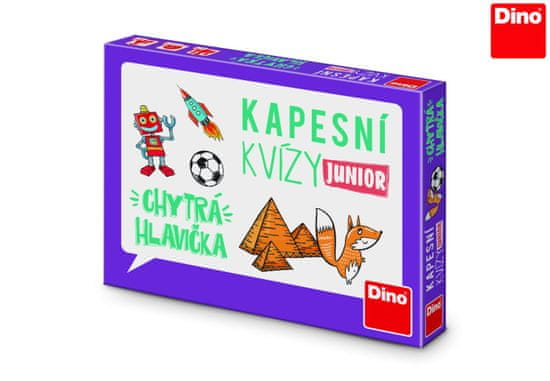 Dino Toys JUNIOR CAPS Quizzes - Pametna igra Potovanje z glavo