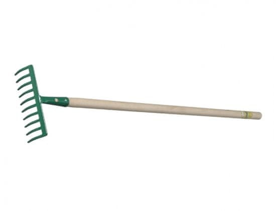 eoshop Rake 10hrotů z ročajem 100cm