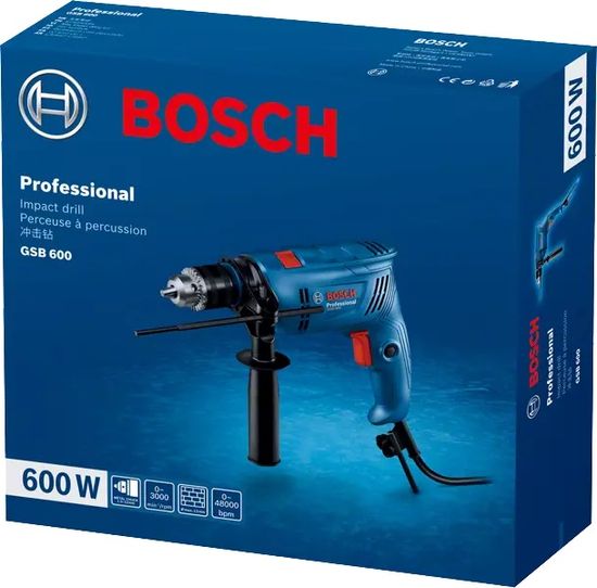 BOSCH Professional GSB 600 udarni vrtalnik (06011A0320)