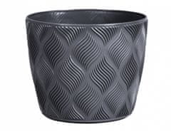 eoshop Pokrov za cvetlični lonec PETIT ECO FLOW plastični d15x12cm