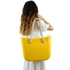 CoZy Ženska torbica Jelly bag - Rumena