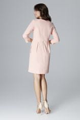 Lenitif Ženska večerna obleka Bellarawd L004 roza XL