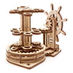 UGEARS 3D lesena mehanska sestavljanka organizator pisarniškega materiala