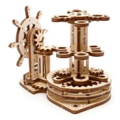 UGEARS 3D lesena mehanska sestavljanka organizator pisarniškega materiala