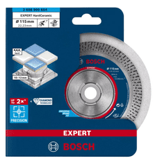 BOSCH Professional diamantna rezalna plošča EXPERT HardCeramic, 115 x 22,23 x 1,4 x 10 mm (2608900654)